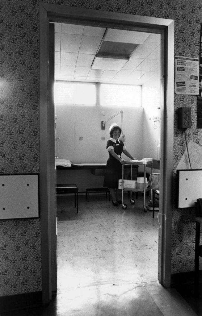 Archive photos of QE Hospital, Gateshead