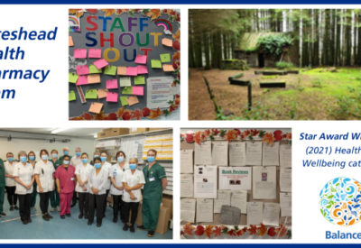 Pharmacy team health and wellbeing initiatives keep spirits high