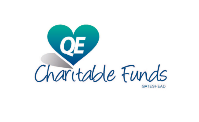 QE Charitable Funds, the hospital charity for Gateshead Health and the QE Hospital in Gateshead