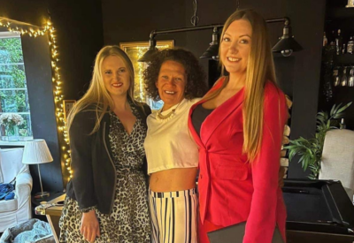 Leanne Walton, Fior Sayer and Katy Maughan